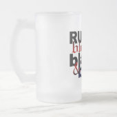 血 フロストグラスビールジョッキ (左)