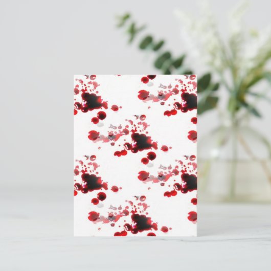 血 ポストカード (スタンド正面)