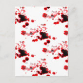 血 ポストカード (正面)