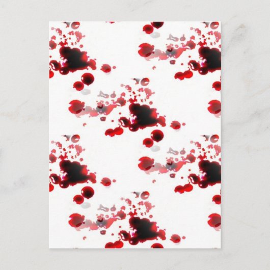 血 ポストカード (正面)
