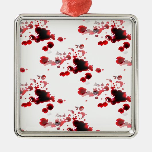 血 メタルオーナメント (正面)