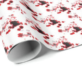 血 ラッピングペーパー (ロールコーナー)
