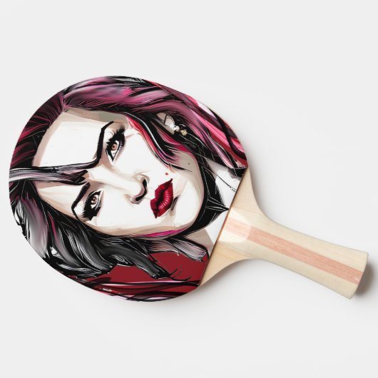 血 卓球ラケット (横)
