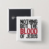 血 缶バッジ (正面&裏面)