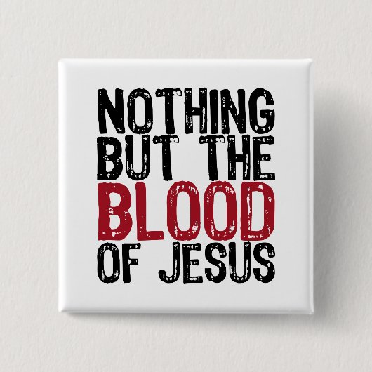 血 缶バッジ (正面)