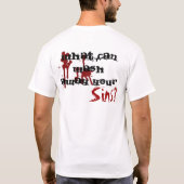 血 Tシャツ (裏面)