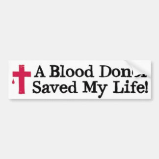 血doner バンパーステッカー