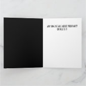 血WhoDunItエスケープルーム招待状はがき カード (内部)