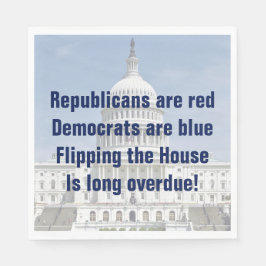 衆議院を動かす スタンダードランチョンナプキン