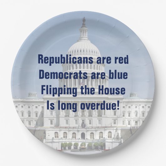 衆議院を動かす ペーパープレート (正面)