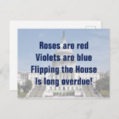 衆議院を動かす ポストカード (正面/裏面)