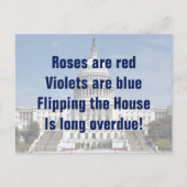 衆議院を動かす ポストカード (正面)