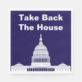 衆議院を召還する スタンダードランチョンナプキン