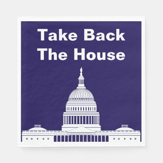 衆議院を召還する スタンダードランチョンナプキン (正面)