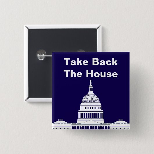 衆議院を召還する 缶バッジ (正面&裏面)