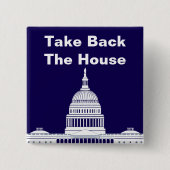 衆議院を召還する 缶バッジ (正面)