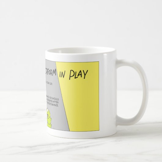 行うことないくも コーヒーマグカップ (右)