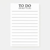 行う行わない行う – フレーズおもしろい ポストイット (正面)