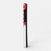 行おもしろいくぞ!古い英語シェプドッグを歩く(グレー1) Case-Mate iPhoneケース (裏面/左)