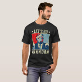 行おもしろいこうBranson Brandon Santa Joe DJ醜いC Tシャツ (正面フル)