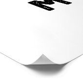 行かないベーキングマイハートおもしろいパン ポスター (角)