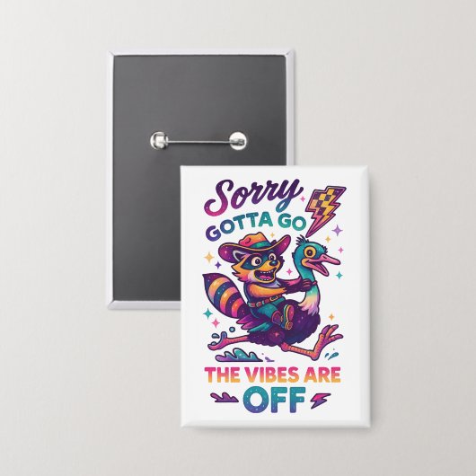 行かなきゃ.... 缶バッジ (正面/裏面)