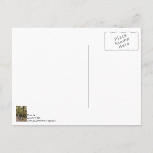 行かなければならない ポストカード (裏面)