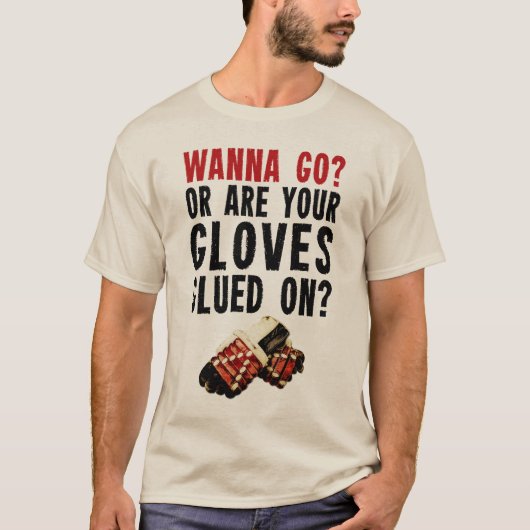 行きたいと思って下さいか。 ホッケーの執行者 Tシャツ (正面)