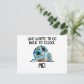 行きたいカメ新学期 ポストカード (スタンド正面)