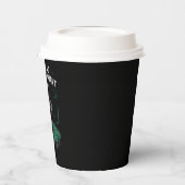 行きたい所へ足を踏み入おもしろいれる猫好き 紙コップ (左)