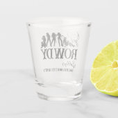行きたくなる女性のカーボーイバチェロレッテ ショットグラス (裏面)