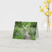 行き先が少ない道 カード (黄色い花)