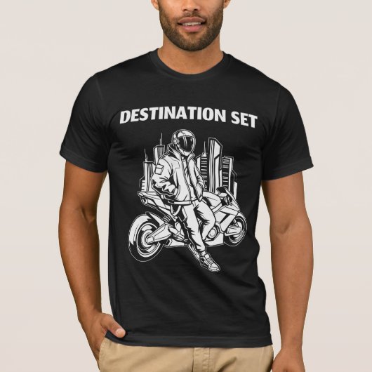 行き先は決まった Tシャツ (正面)