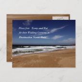 行き先結婚式 ポストカード (正面/裏面)