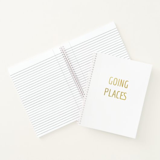 行き先 –  ノートブック (内部)