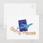 行き先 ポストカード (正面/裏面)