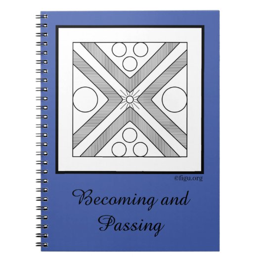 行き来する ノートブック (正面)