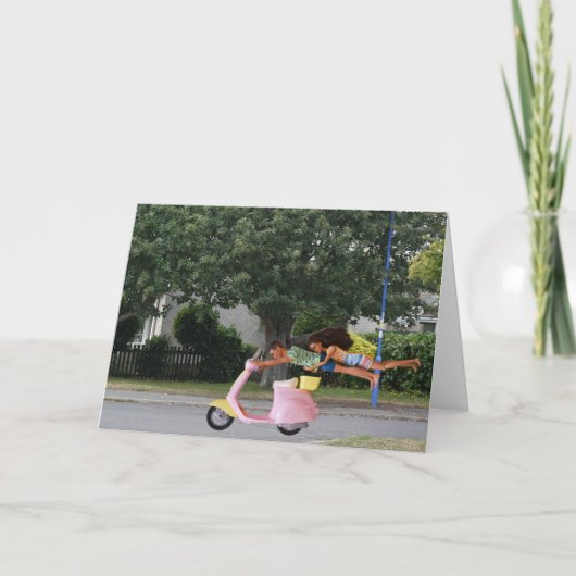 行き来つるする保の カード (正面)