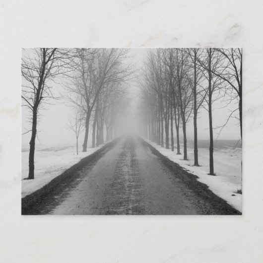 行き止まりの道 ポストカード (正面)