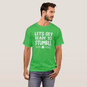 行き詰まるSt patricks day・アイルランドD Tシャツ (正面フル)