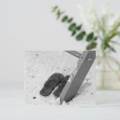 行き過ぎたサーフィン ポストカード (スタンド正面)