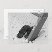 行き過ぎたサーフィン ポストカード (正面/裏面)