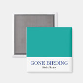 行き過ぎた野鳥観察 マグネット (正面/裏面)