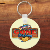 行き過ぎた魚釣り キーホルダー (正面)