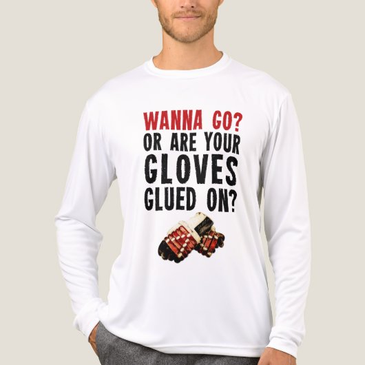 行くか？ホッケーエフォーサー トライブレンドＴシャツ (正面)