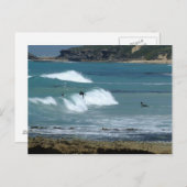 行くぞサーフィン! ポストカード (正面/裏面)