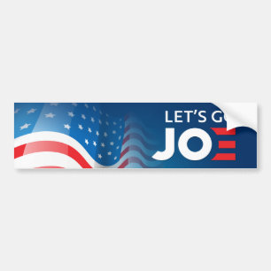 行くぞジョー！バイデン氏大統領2020 -アンチ – トランプ バンパーステッカー