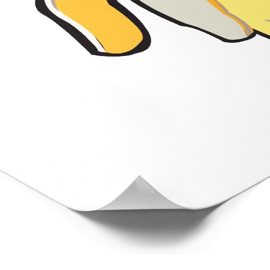 行くぞバナナ! ポスター (角)