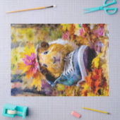 行くぞファンシー!モルモット・イン・ハット 薄葉紙 (クラフト)