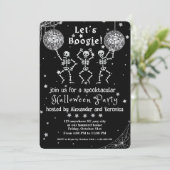 行くぞブギー!ディスコボールスケルトンハローウィンパーティ 招待状 (スタンド正面)